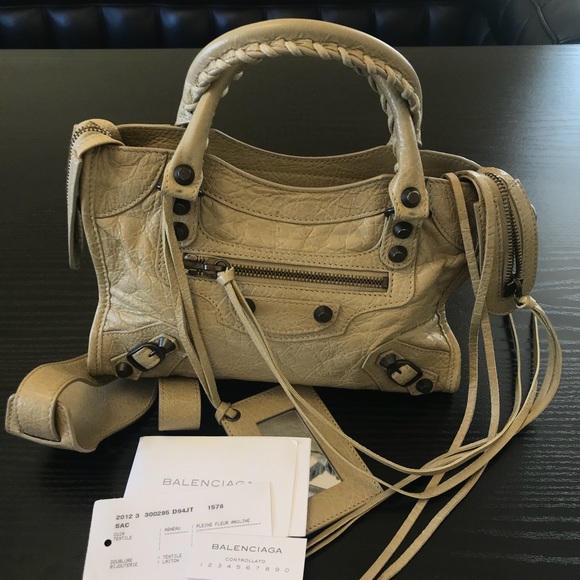 Balenciaga Mini City Cream Balenciaga Mini City Aj